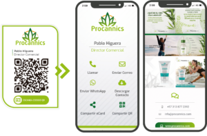 Diseño de Tarjetas de presentación Digitales para negocios